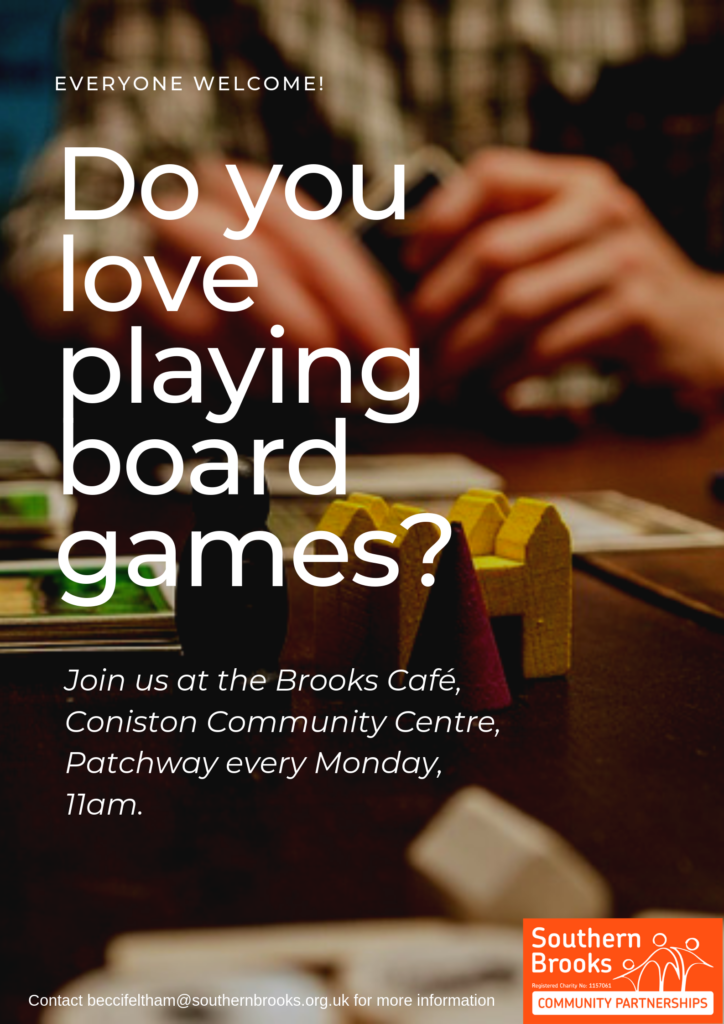 Board game group Southern Brooks Community Partnerships
